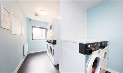 格拉斯哥-学生公寓-Glasgow-student-accommodation-tramworks-laundry