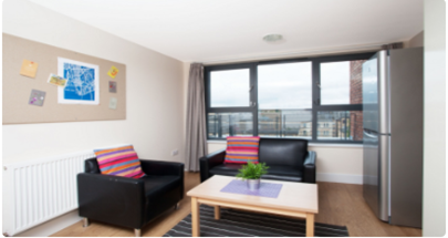 格拉斯哥-学生公寓-Glasgow-two-bed-flat-classic